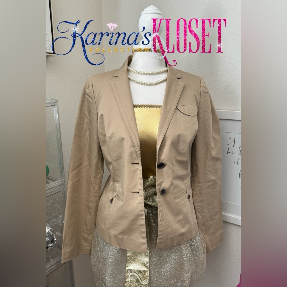 Banana Republic Beige Women's Blazer